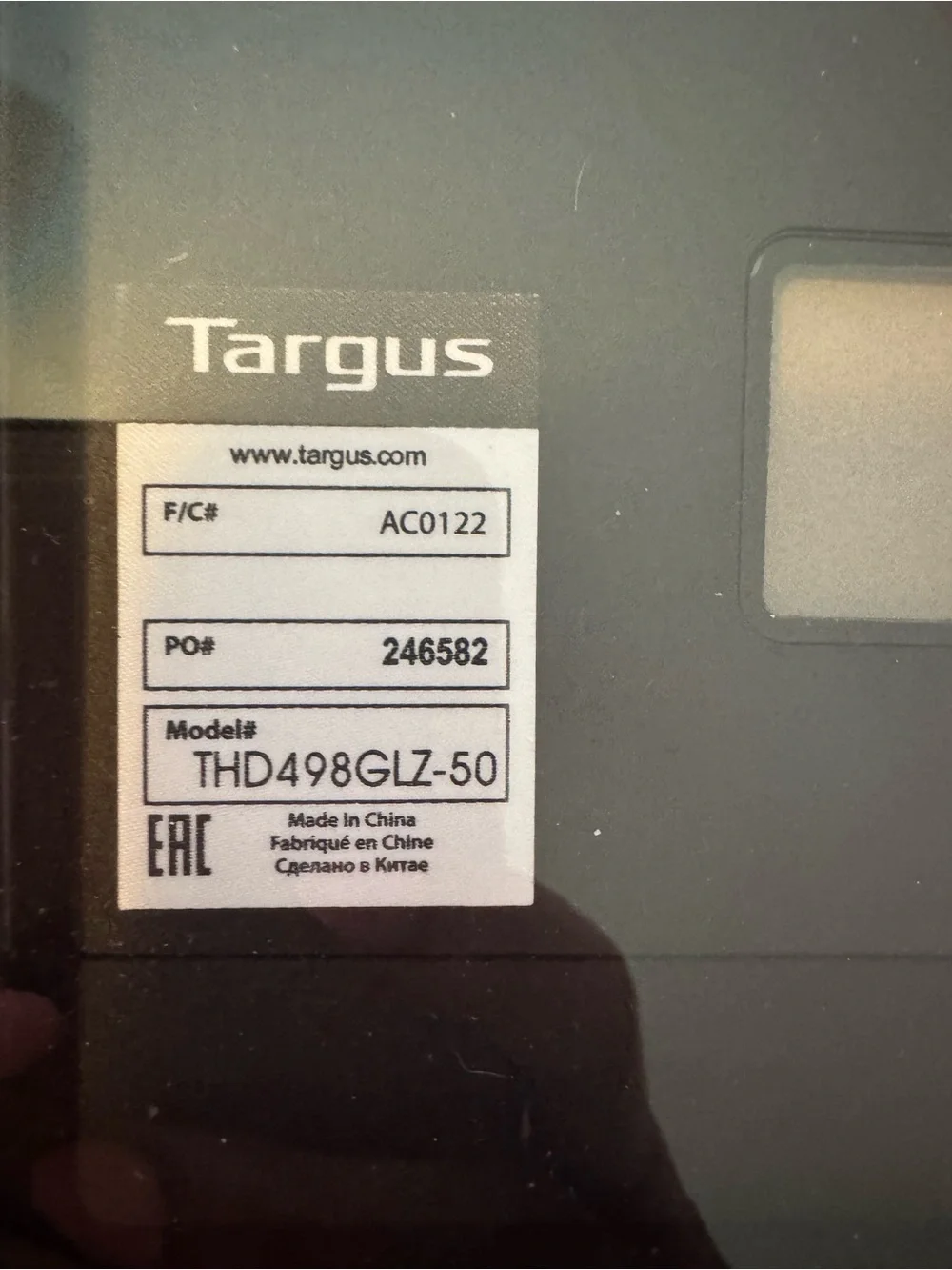 Targus Black Protective Tablet Case with Reinforced Corners